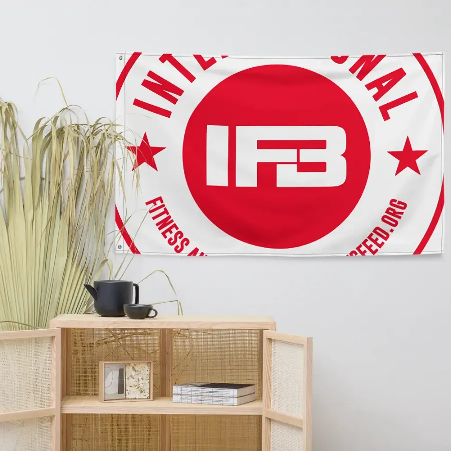 IFBNewsfeed.Org's All-Over Print Flag product image (7)