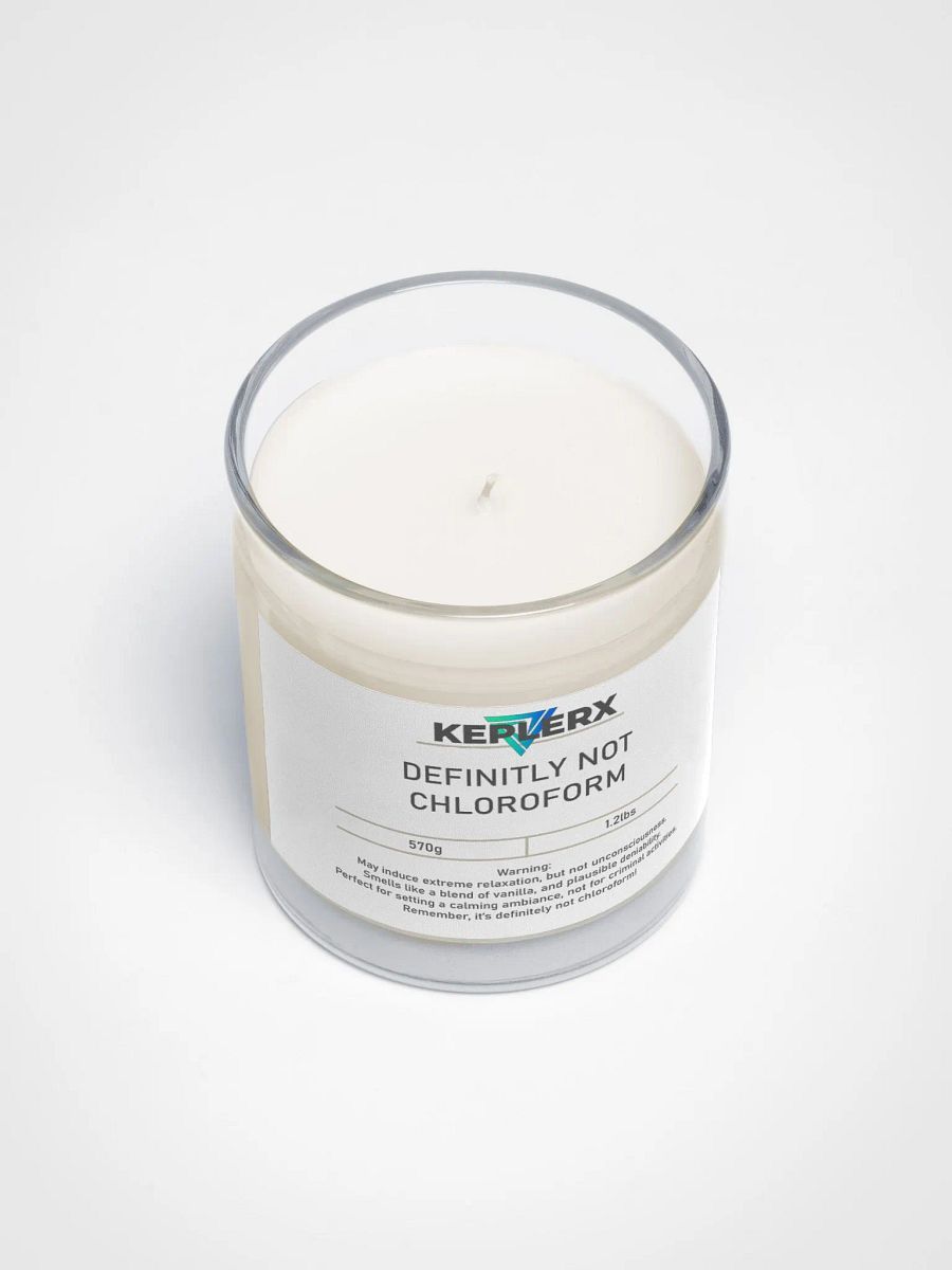 Definitely Not Chloroform Soy Wax Candle product image (3)