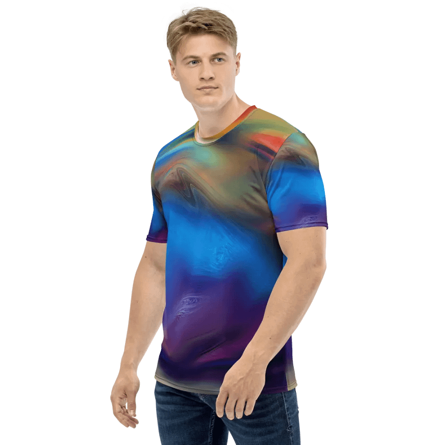 Rainbow Colorful Pattern T-Shirt product image (4)