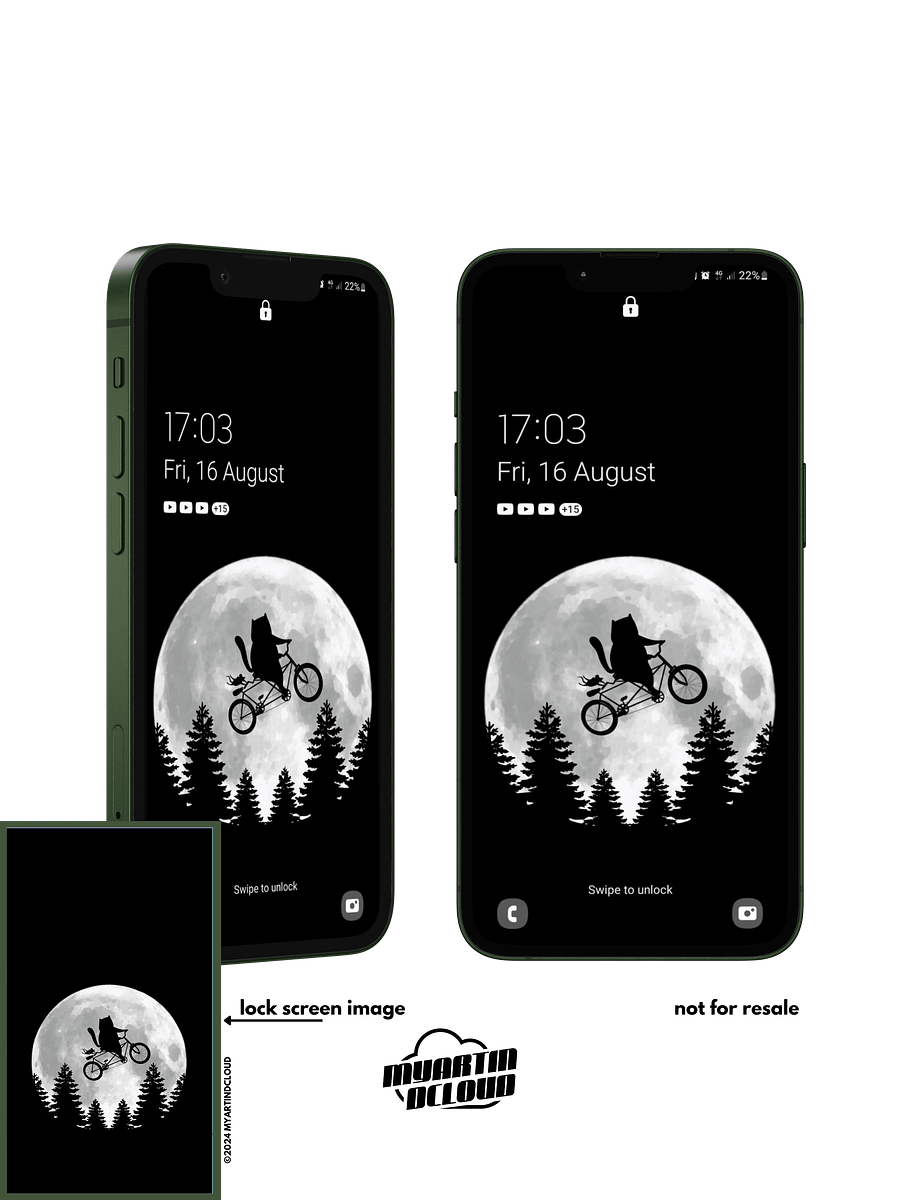 Moonlit Adventure Lock Screen Wallpaper product image (1)