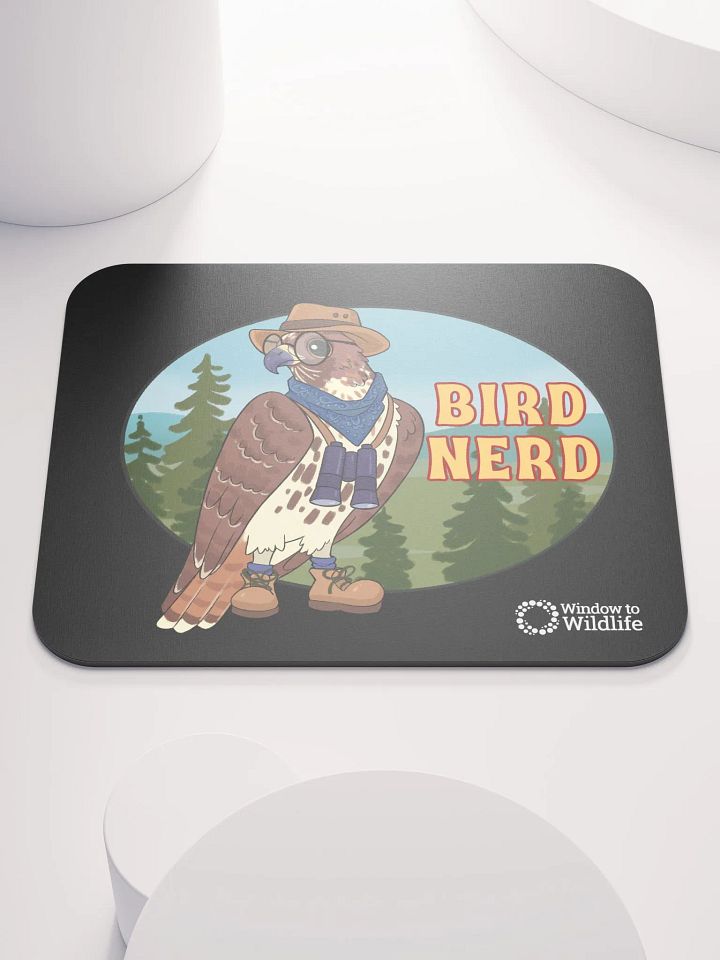 Red-tailed hawk - Bird Nerd Mouse Pad product image (1)