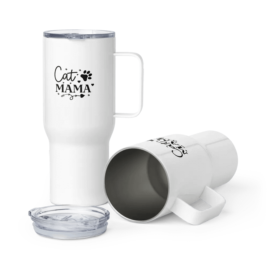 Cat MAMA Travel Mug: Stylish and Functional product image (6)