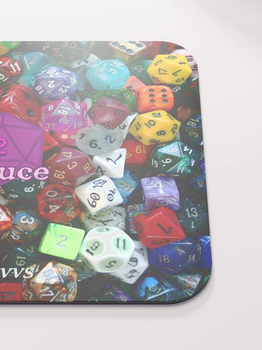 Simple Dice Mouse Pad product image (5)