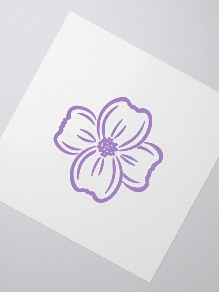 Dogwood purple sticker product image (2)