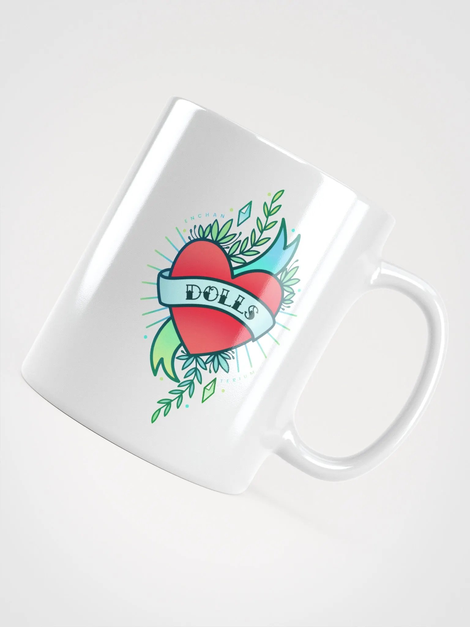 Ribbon Heart Mug product image (7)