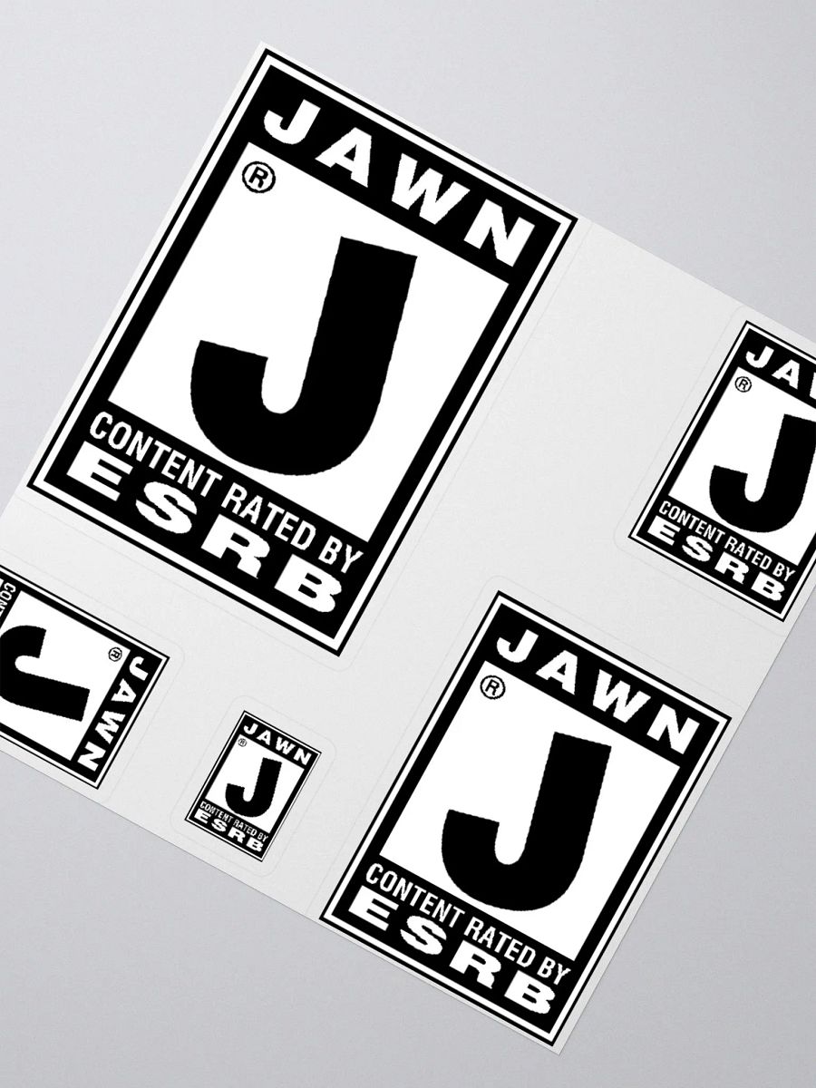 J for Jawn stickers product image (2)