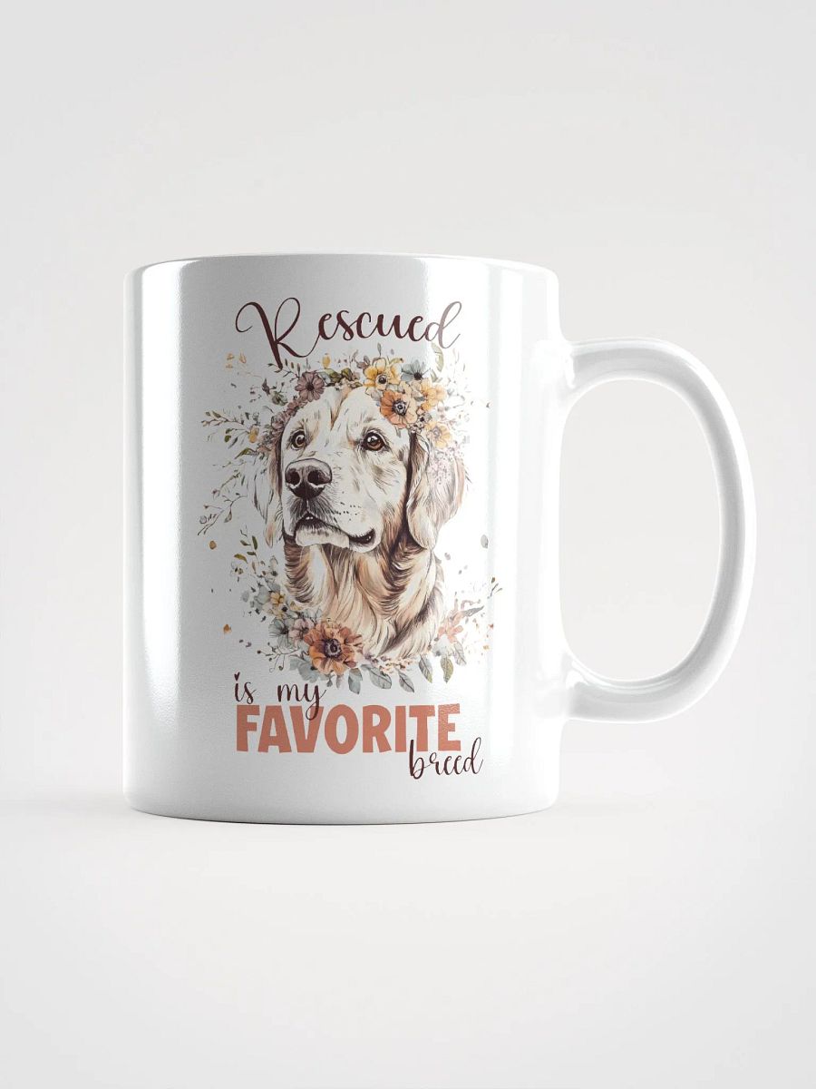 Rescued Is My Favorite Breed Duo Mug product image (1)