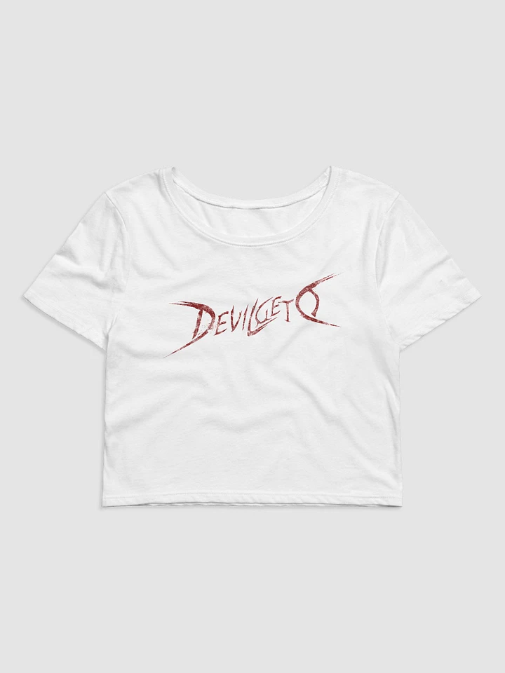 Devilgeto Logo Slaughterer Crop T-Shirt product image (1)