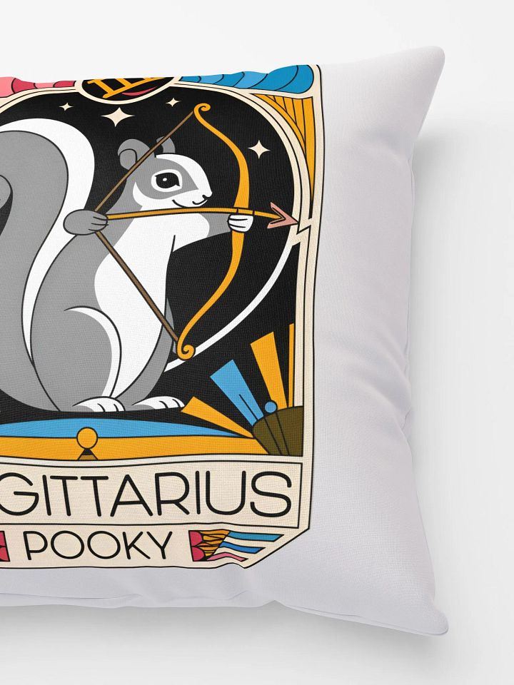 Comfy Pillow: Pooky the squirrel, Sagitarius Pooky product image (3)