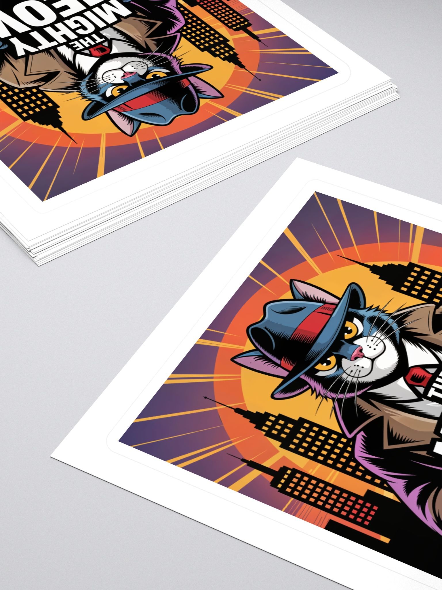 Cat Detective Kiss Cut Stickers product image (4)