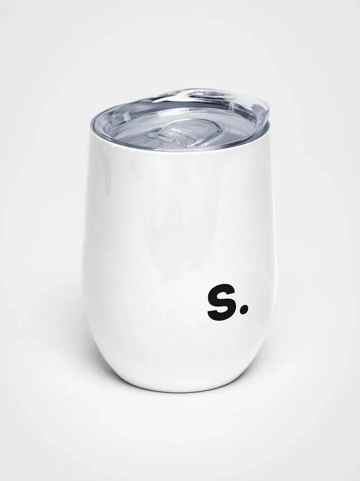 S. Calligraphic Stainless Wine Tumbler product image (1)