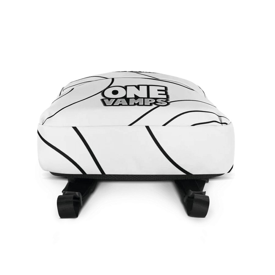OneVamps Backpack White and Black Spiral product image (7)