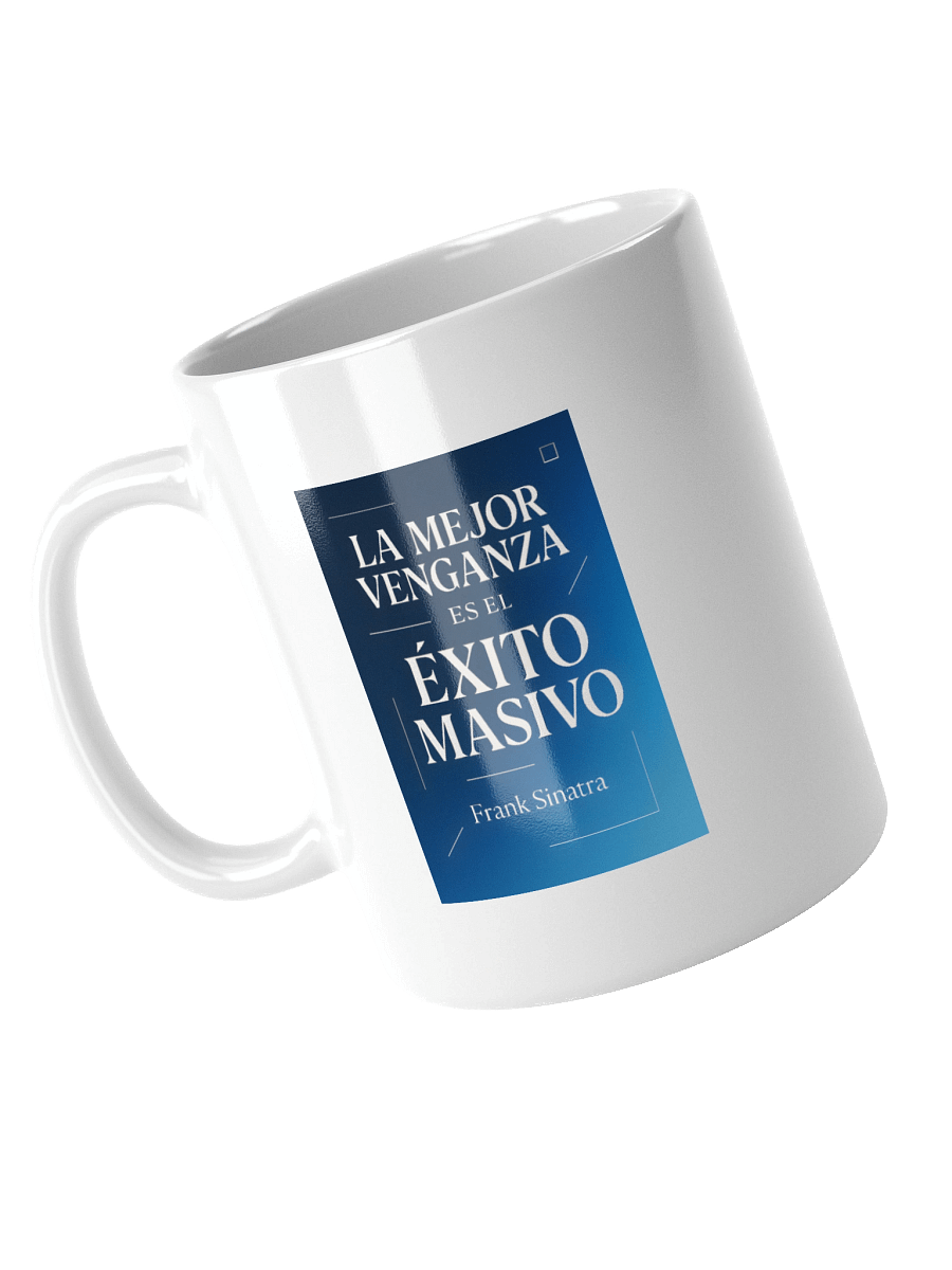 Taza de éxito moderno con cita viral de Frank Sinatra en español product image (11)