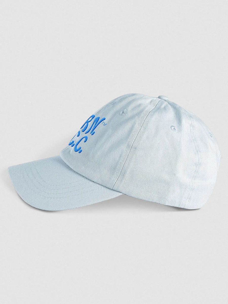 BRN.2C.C.™ | Pastel Dad Hat by Beechfield | Aqua/Teal Blue Embroidered Logo | Adjustable, 100% Chino Cotton product image (3)