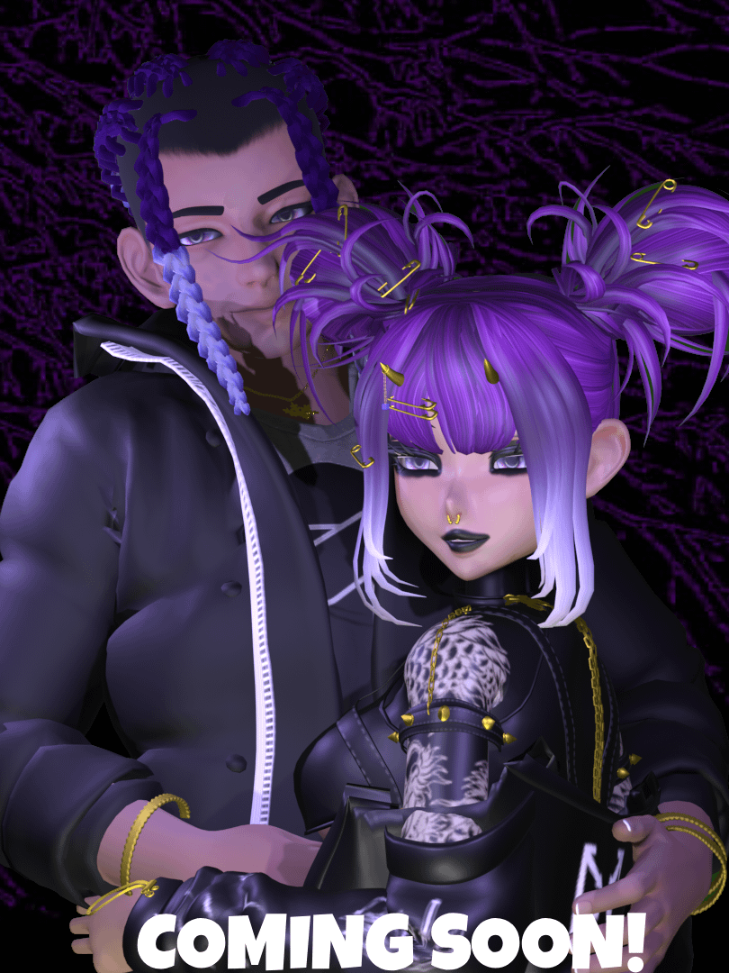 Jaraad and Roxanne (Goth Lovers Bundle) product image (1)