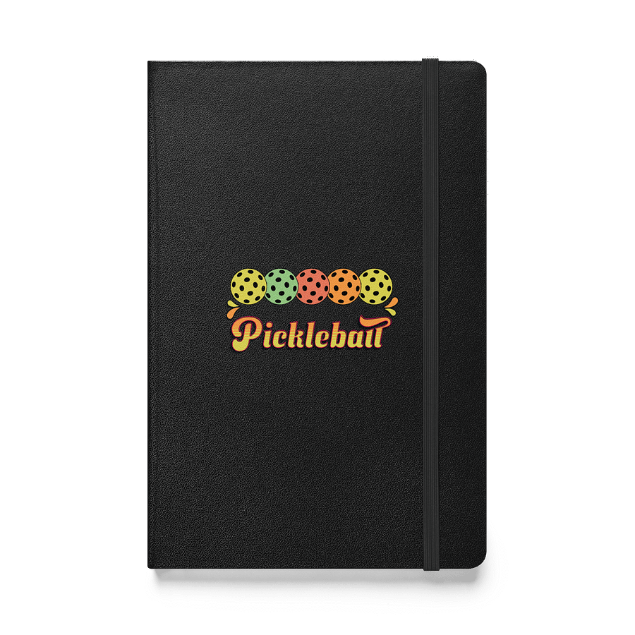 Pickleball Five Ball Row Hardcover Notebook product image (1)