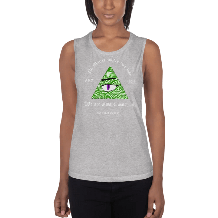 Otaku Cult (White) Womens Muscle Tank Top product image (13)