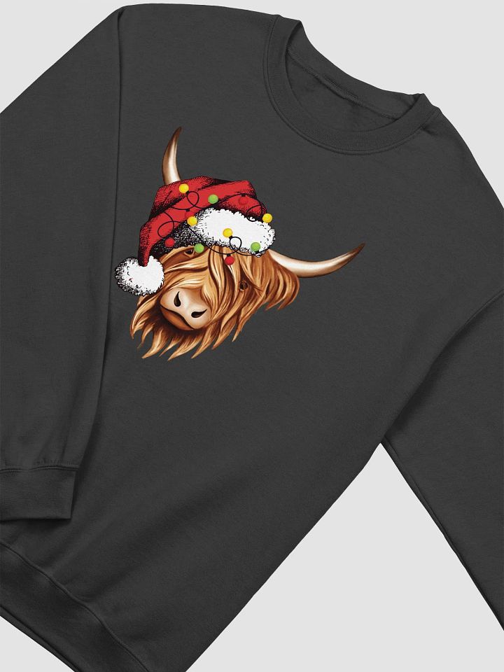 Gilden 1800 - Christmas Highland Cow with lights product image (7)
