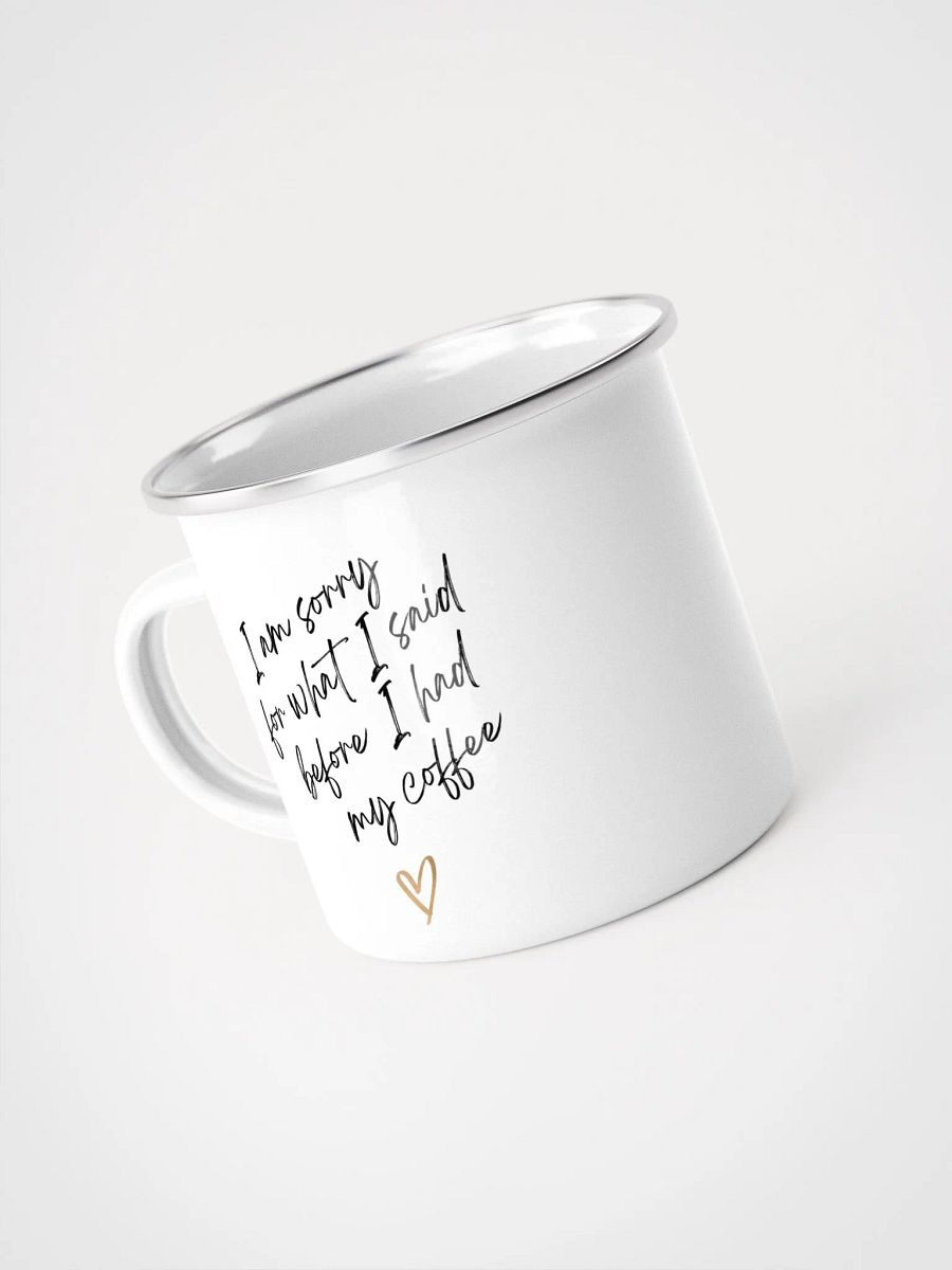 No Talkie Before Coffee Mug product image (4)
