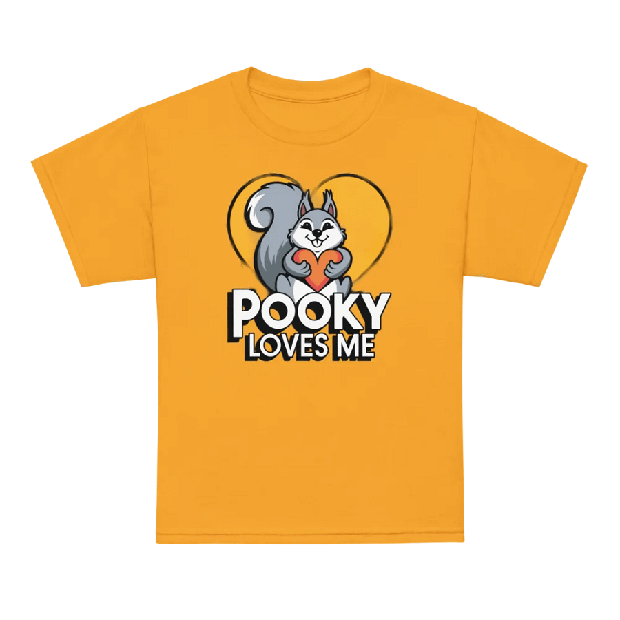 Pooky's Loveable Squirrel Youth Tee product image (7)