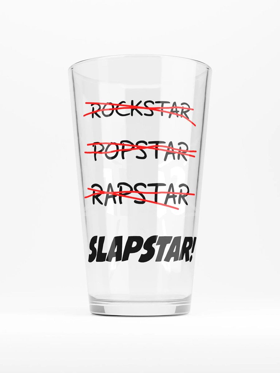 The "CROSS-OUT" Pint Glass product image (2)