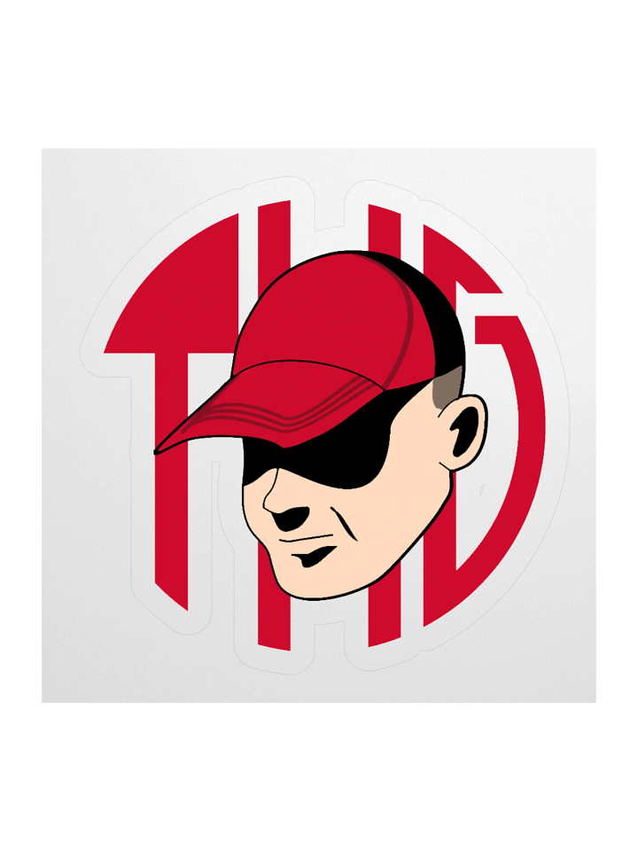 Red THG Logo Sticker Set product image (2)