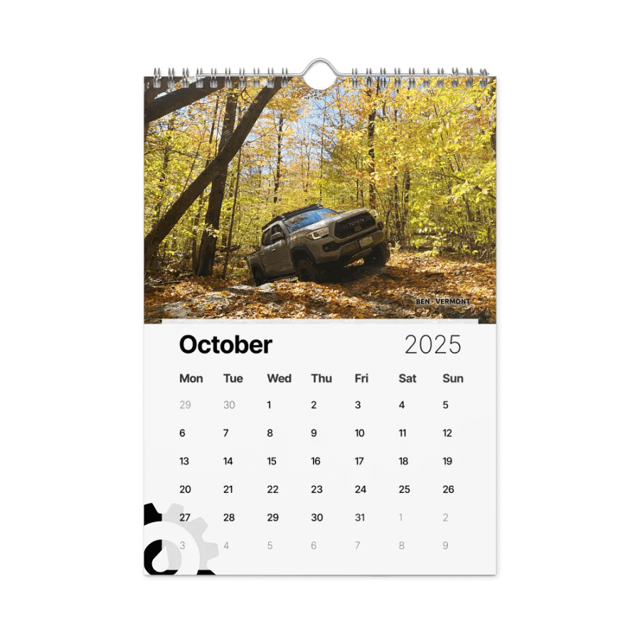 2025 Team Oil Drop Calendar product image (12)