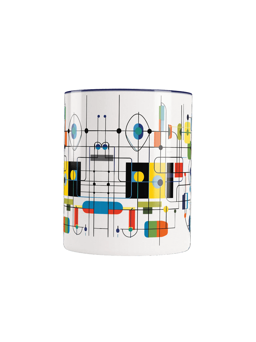 Geometric Harmony Ceramic Mug product image (27)