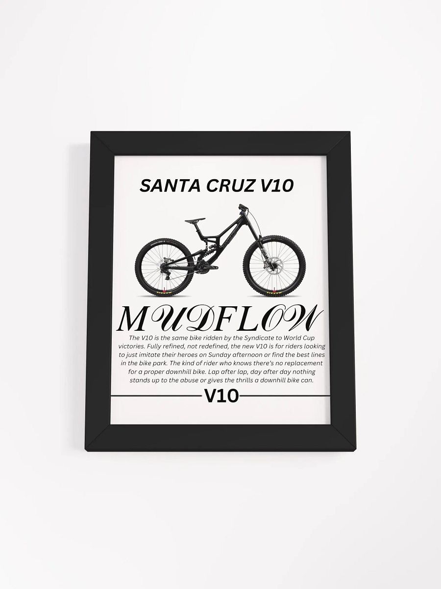 Mudflow Santa cruz V10 Posters product image (3)