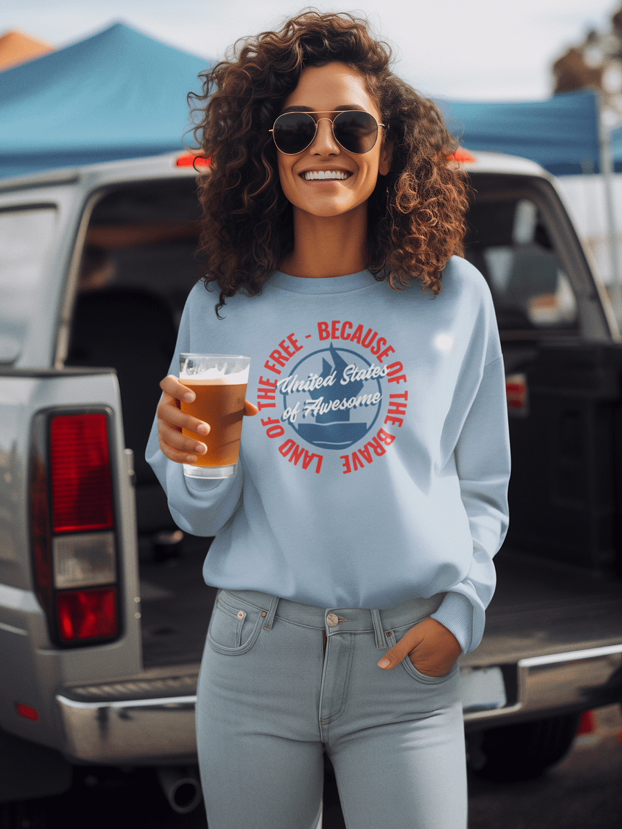 United States of Awesome Torch Sweatshirt product image (49)