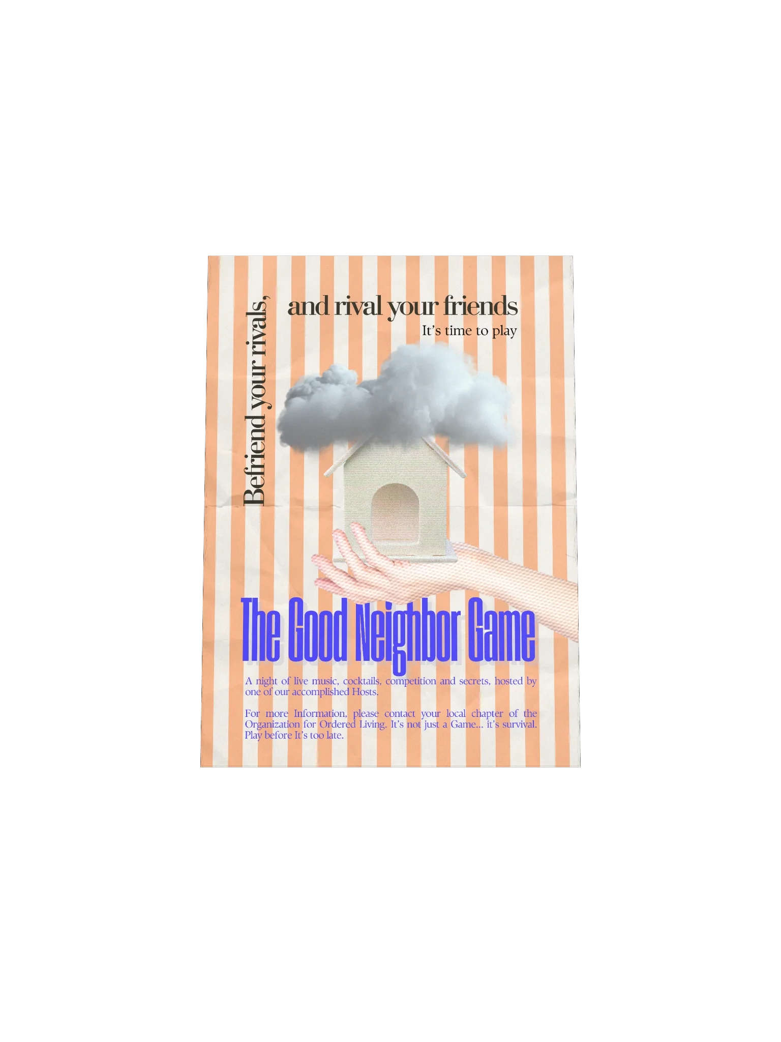 Poster: "Befriend your Rivals" product image (4)