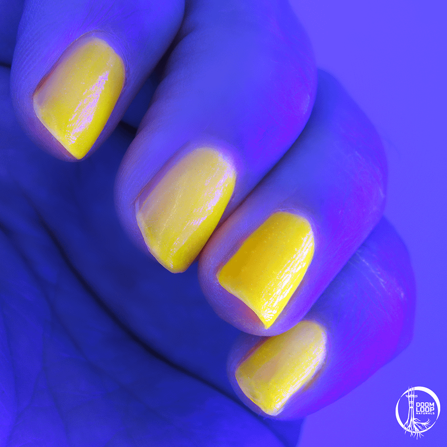 HIT THE STREETS - Neon Orange Jelly Magnetic Sparkle Polish product image (3)