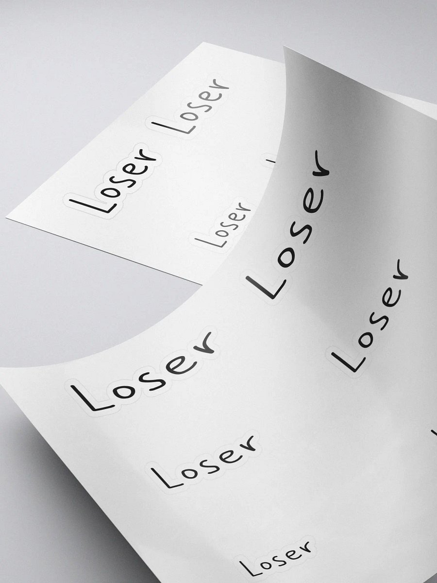 6 Loser Stickers Pack product image (4)
