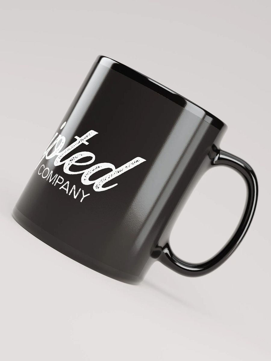 Unscripted Company Black Mug (Textured) product image (8)