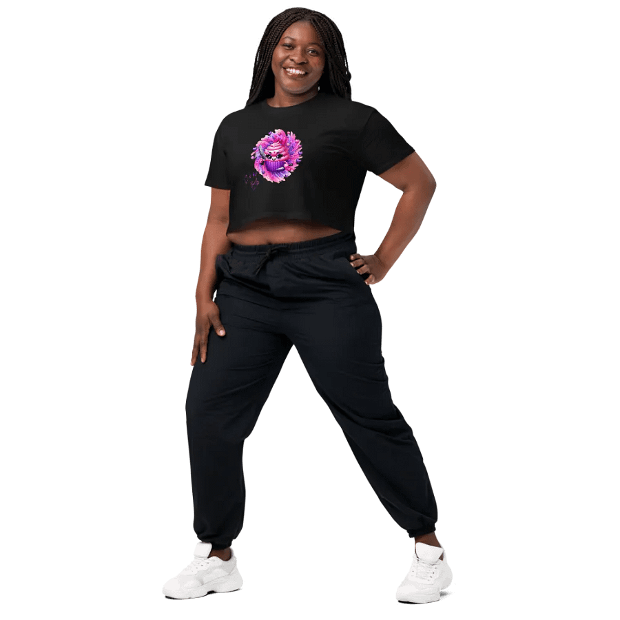 Sweet But Deadly Swirl Crop Tee product image (10)