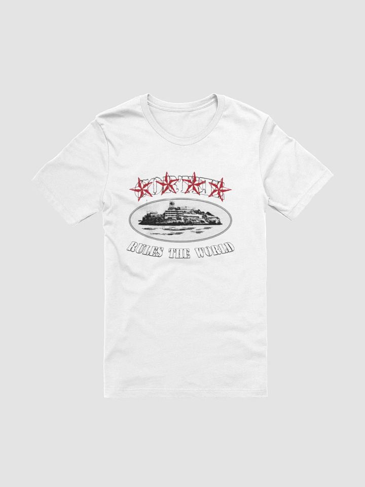 Corteiz 4Starz Alcatraz T-shirt White product image (1)