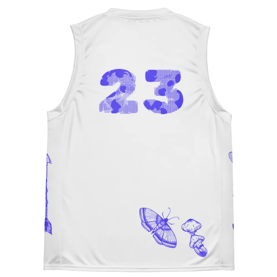 Purple Botanical Bliss All-Over Print Jersey product image (4)