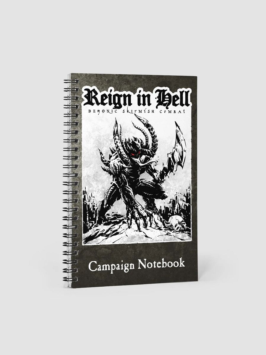 Reign in Hell - campaign notebook product image (2)