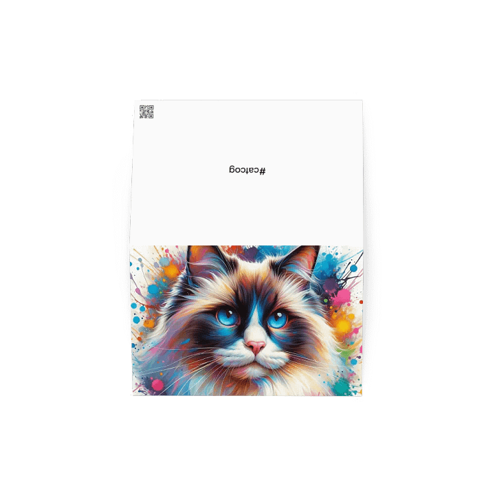 Greeting Card: Ragdoll product image (1)