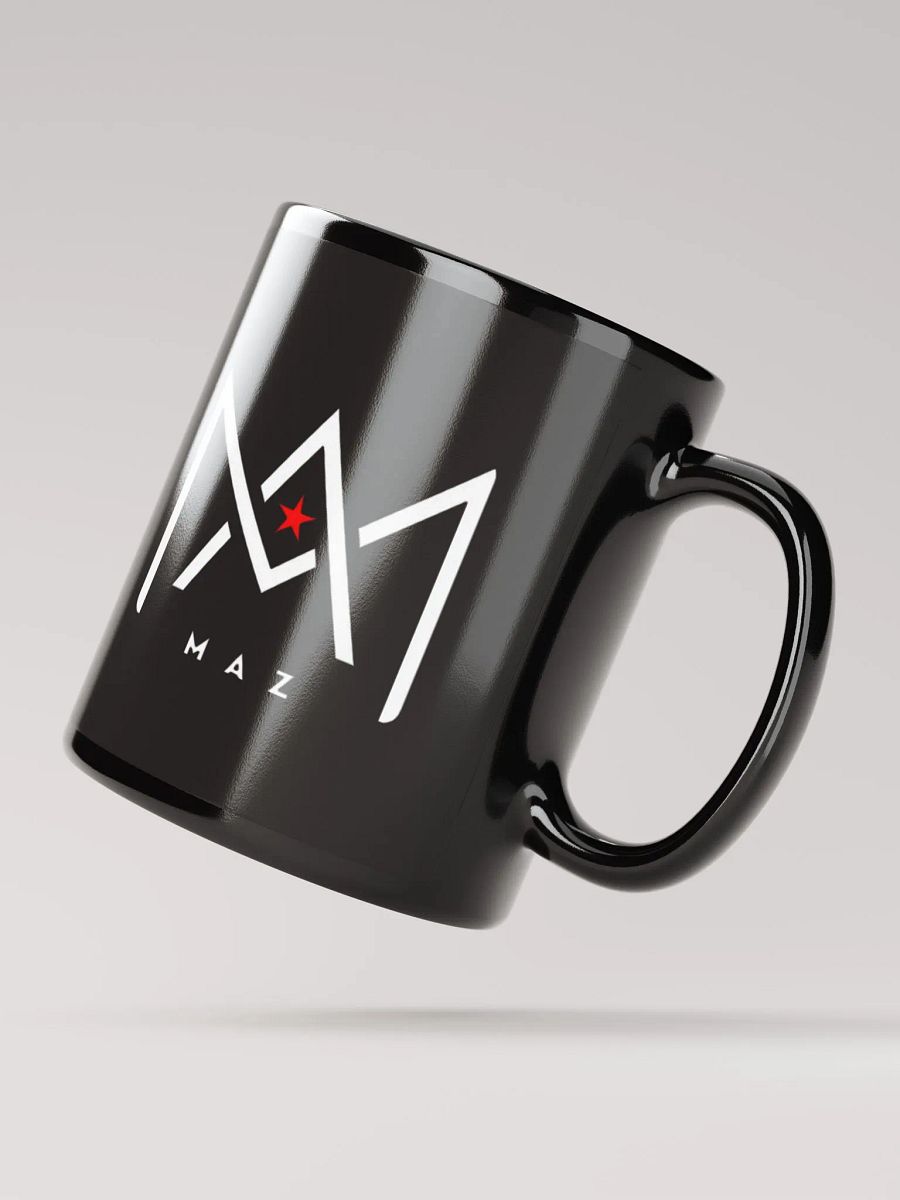 Maz Black Glossy Mug product image (2)