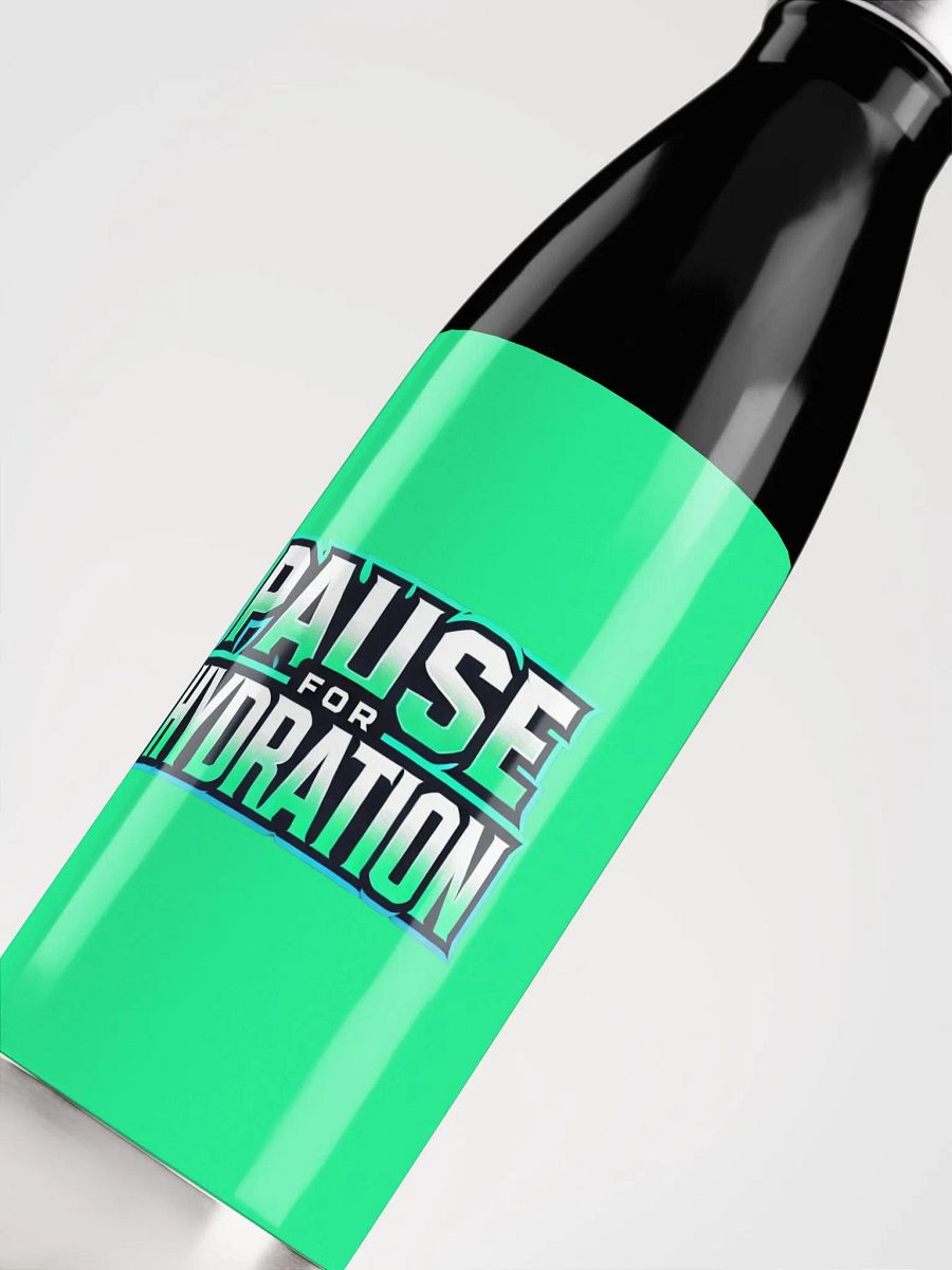 Pause For Hydration Gamer Gaming Water Bottle product image (8)