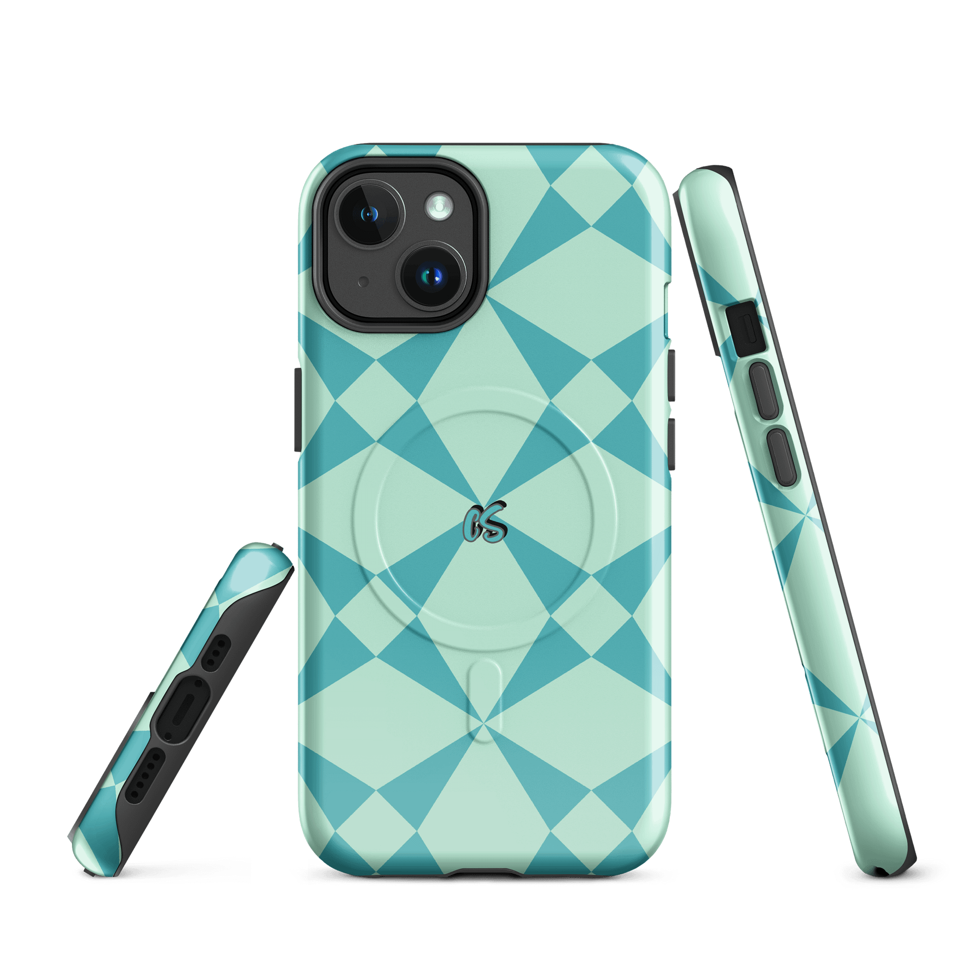 CS iPhone Case. Crazy Teal product image (1)