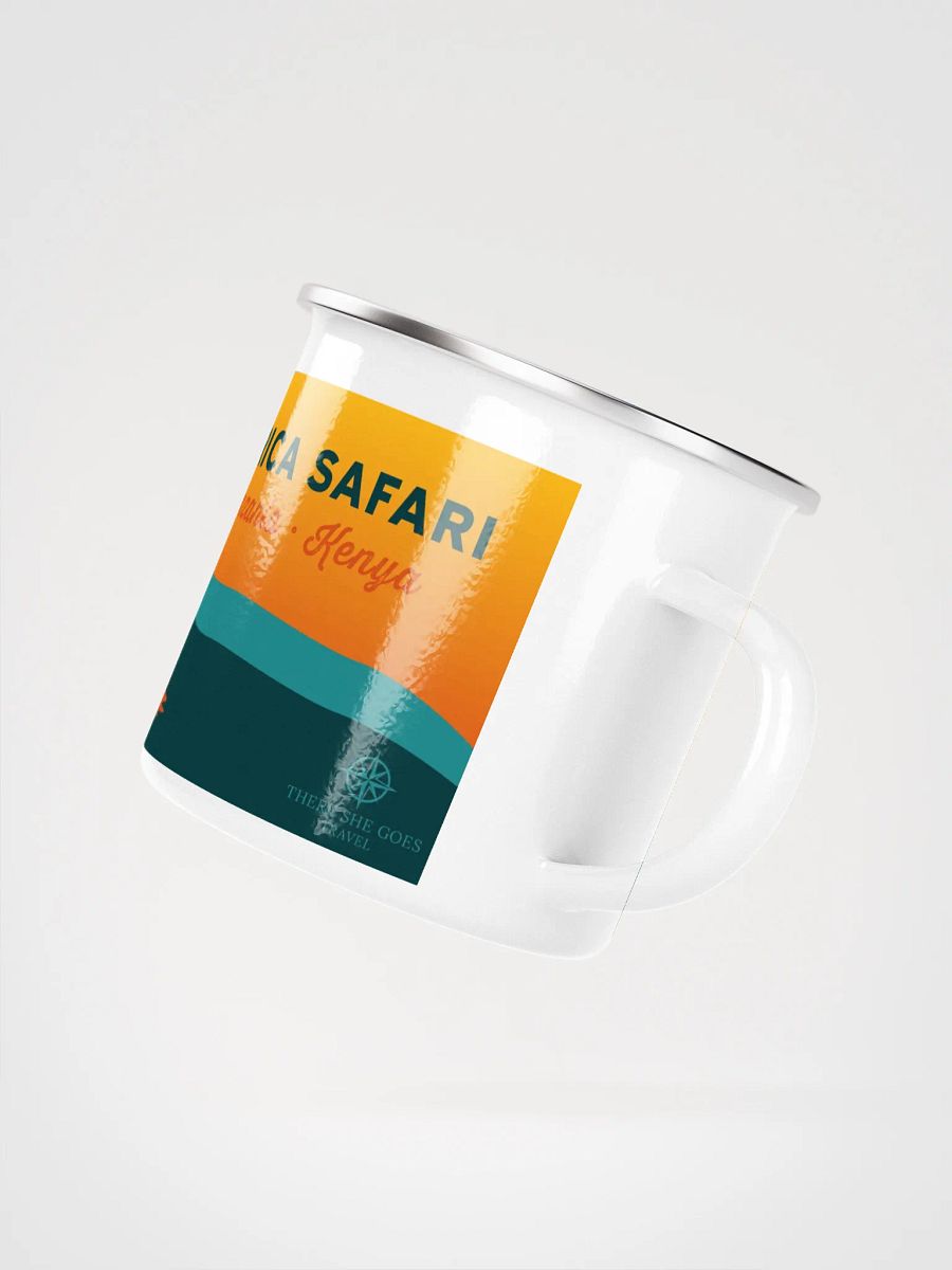 Safari Sunset – Enamel Mug product image (4)