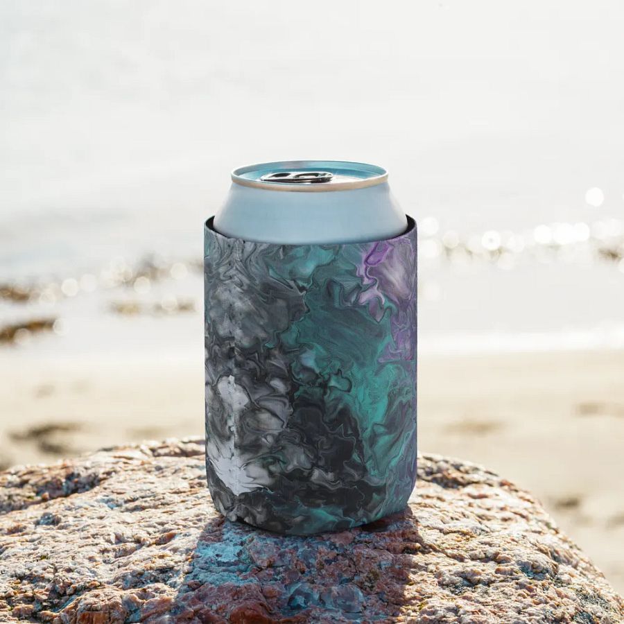 Acrylic Pour Printed Can Cooler - Original FCCA Design product image (9)