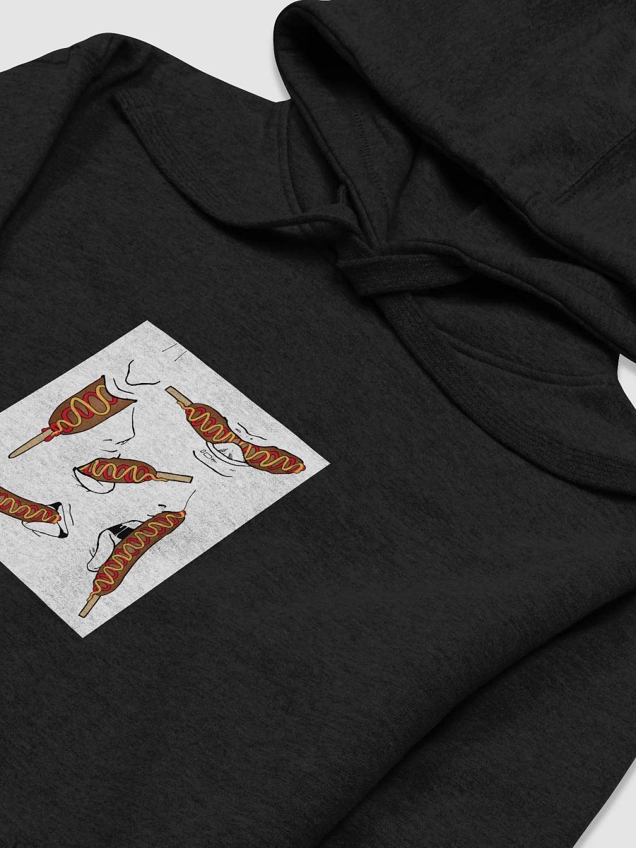 Eating Corn Dog Unisex Premium Hoodie product image (29)