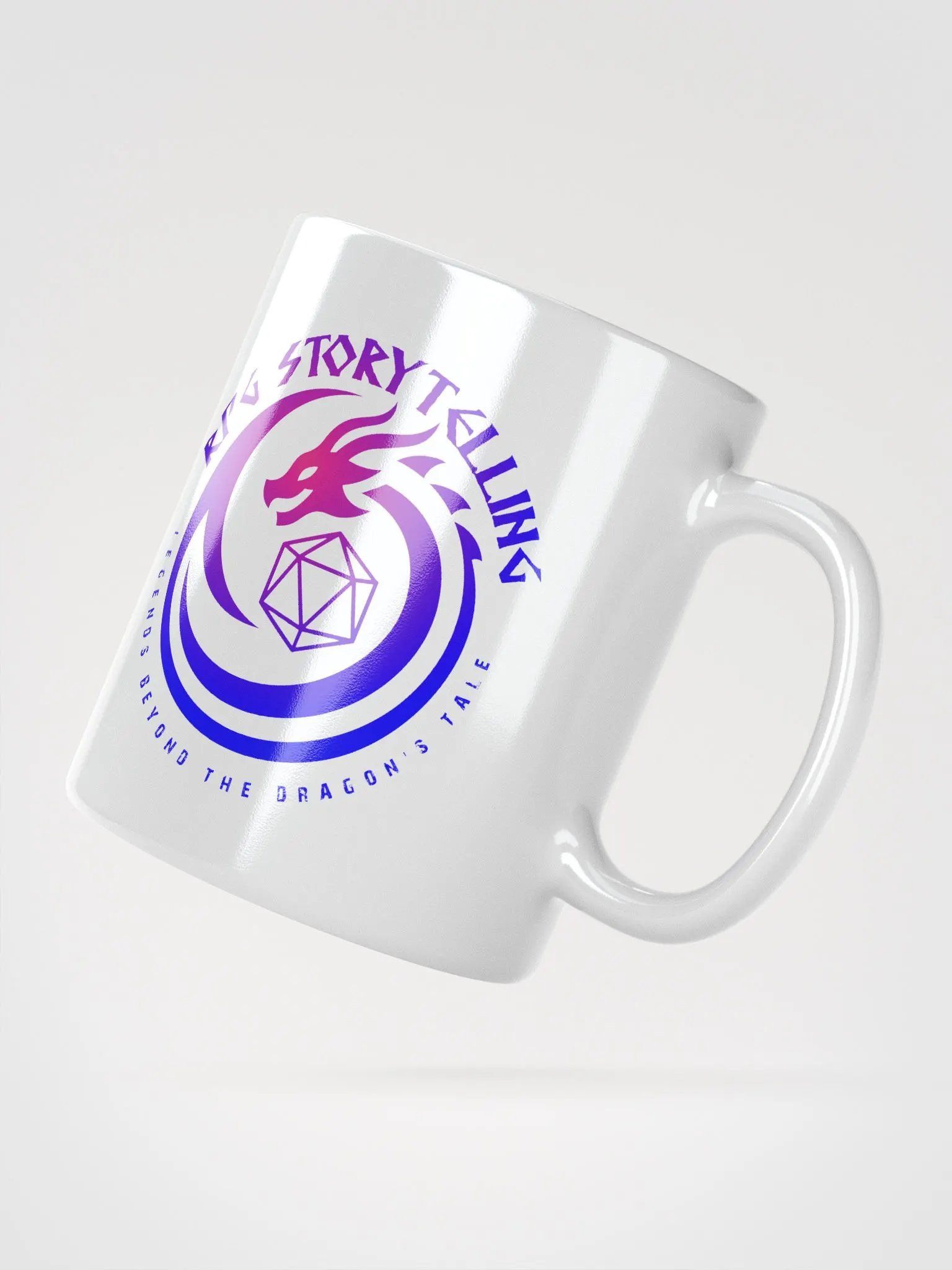 DANU - Myths of Gaea Campaign | White Glossy Mug product image (6)