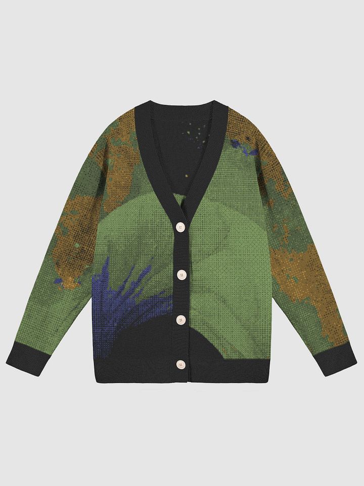 Earthly Elegance Jacquard Knit Cardigan product image (2)
