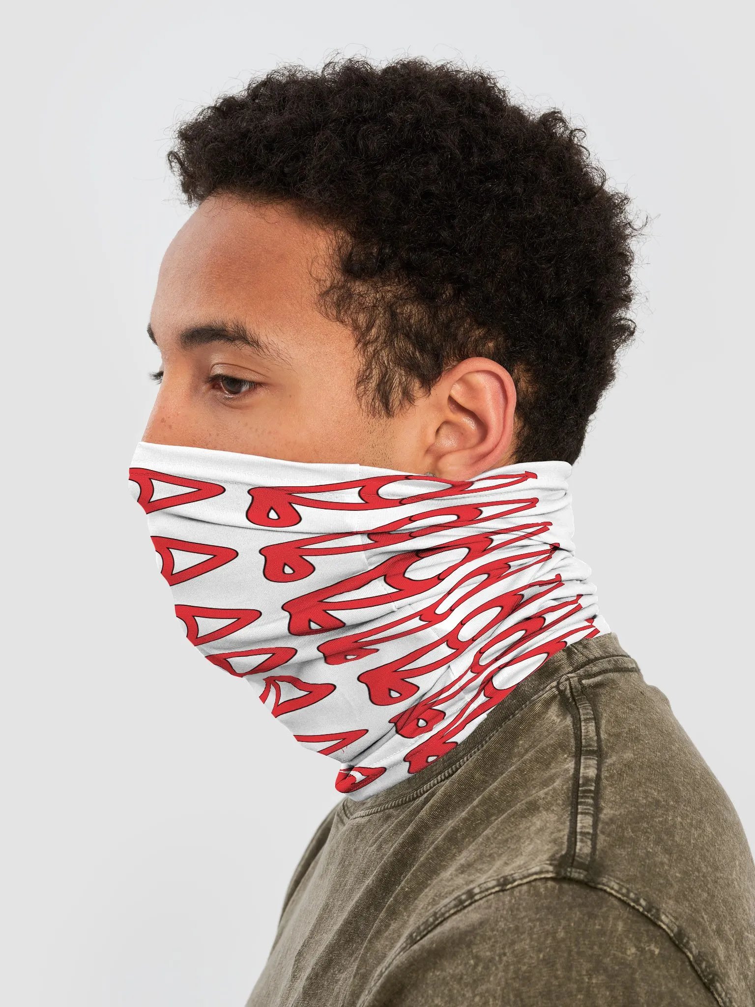 Forever Cry - Red - Neck Gaiter product image (3)
