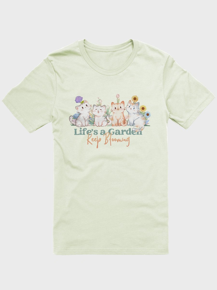 Life is a cat garden -Unisex Tee Lightweight product image (2)