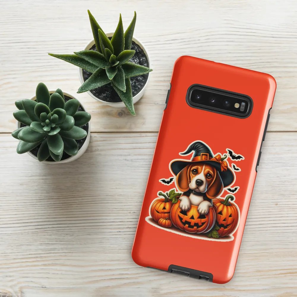 Halloween Pumpkin Beagle - Samsung Tough Case product image (49)